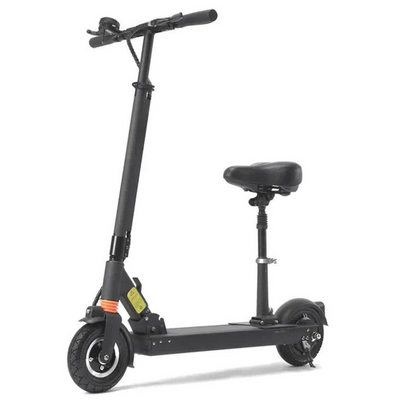 KVX-F50S 36.9 Miles Extended-Range Electric Scooter - Black