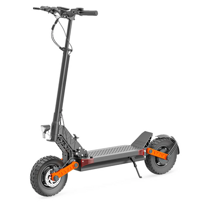 KVX-S110M 62.9 Miles Long-Range Electric Scooter - Black